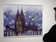 Dom van Gogh Bild Kölner Dom