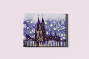 Dom van Gogh Bild Kölner Dom